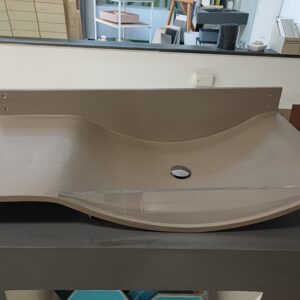 top con lavabo integrato